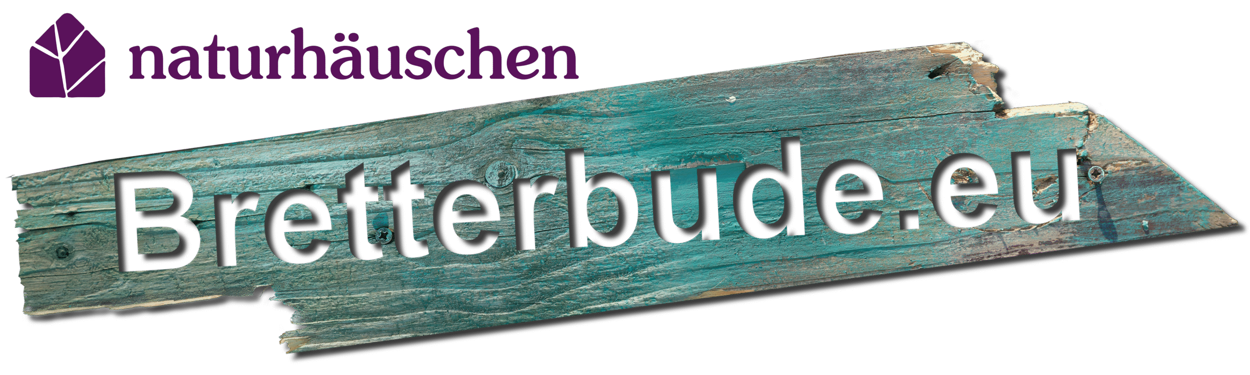 Logo der Bretterbude mit dem Naturhäuschen Logo